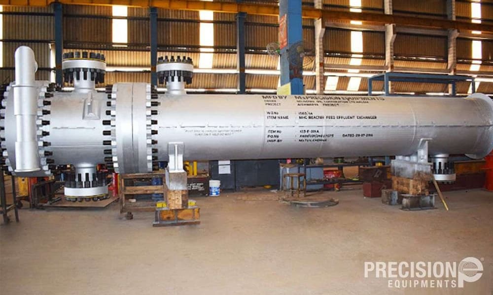 MHC Rector Feed Effluent Exchanger